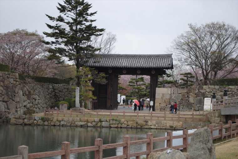 姫路城の入口