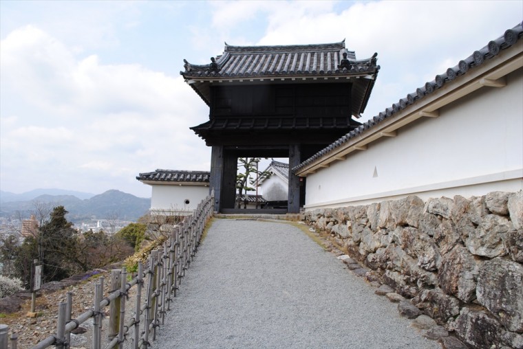 高知城の黒鉄門