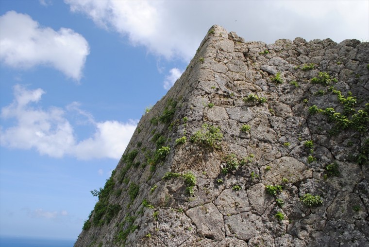 中城城跡の石垣