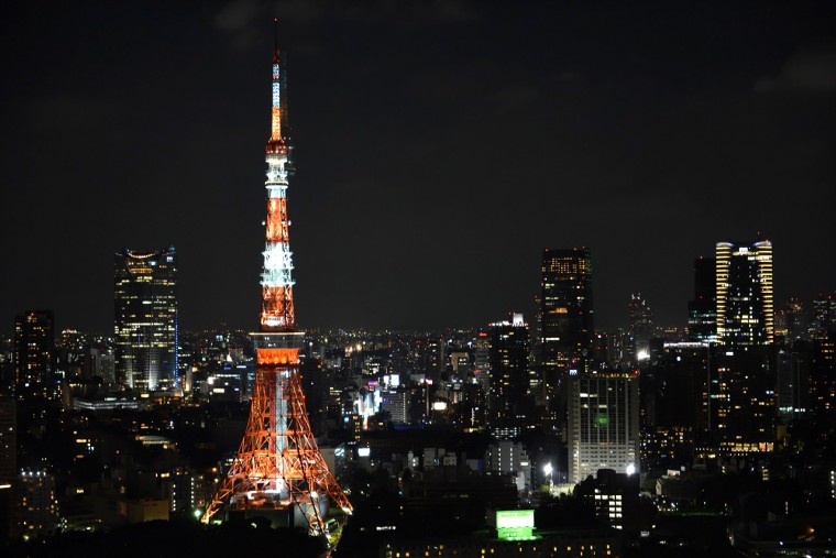 東京タワーと夜景