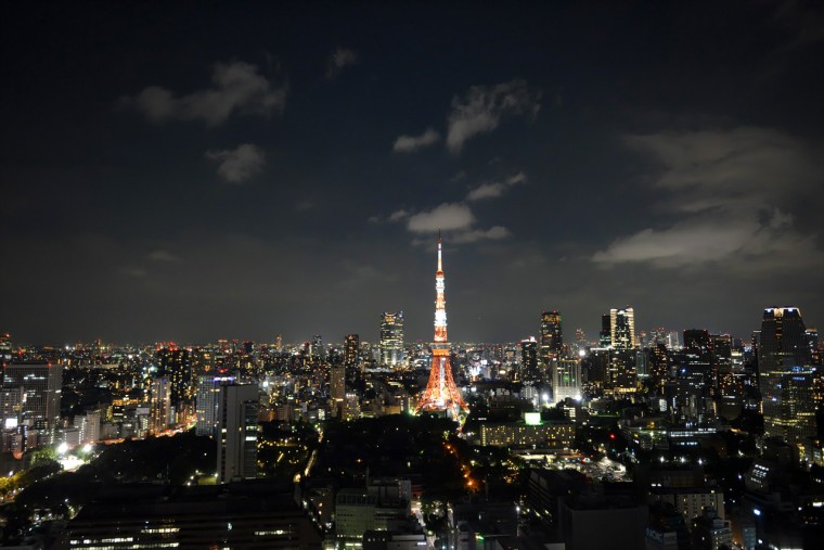 東京タワー遠景