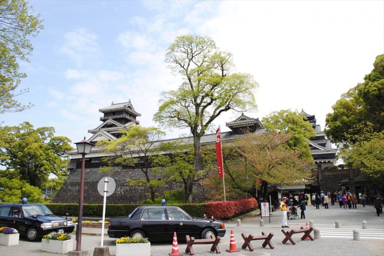 熊本城の頬当御門