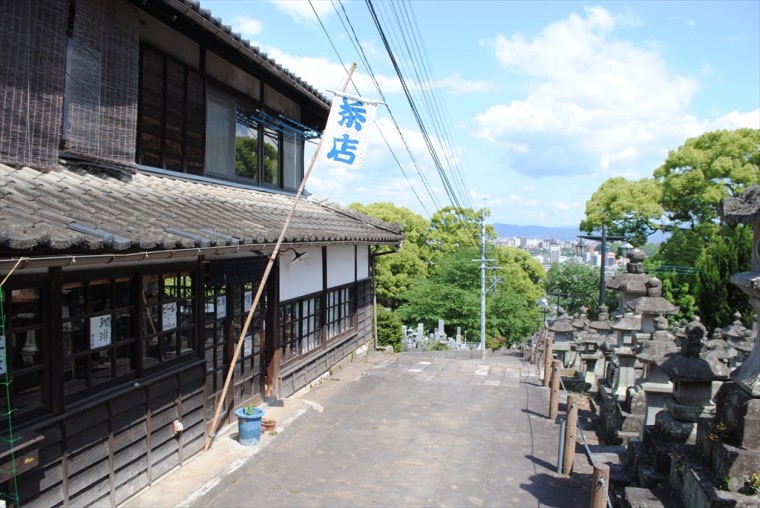 本妙寺の参道