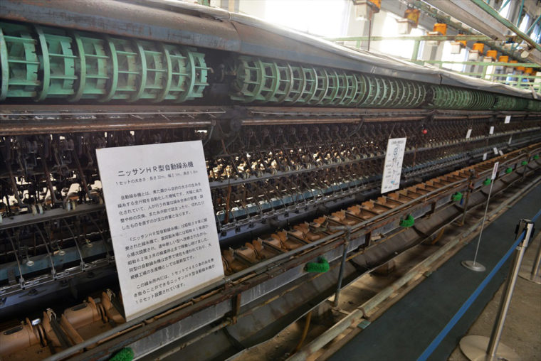 富岡製糸場の操糸機